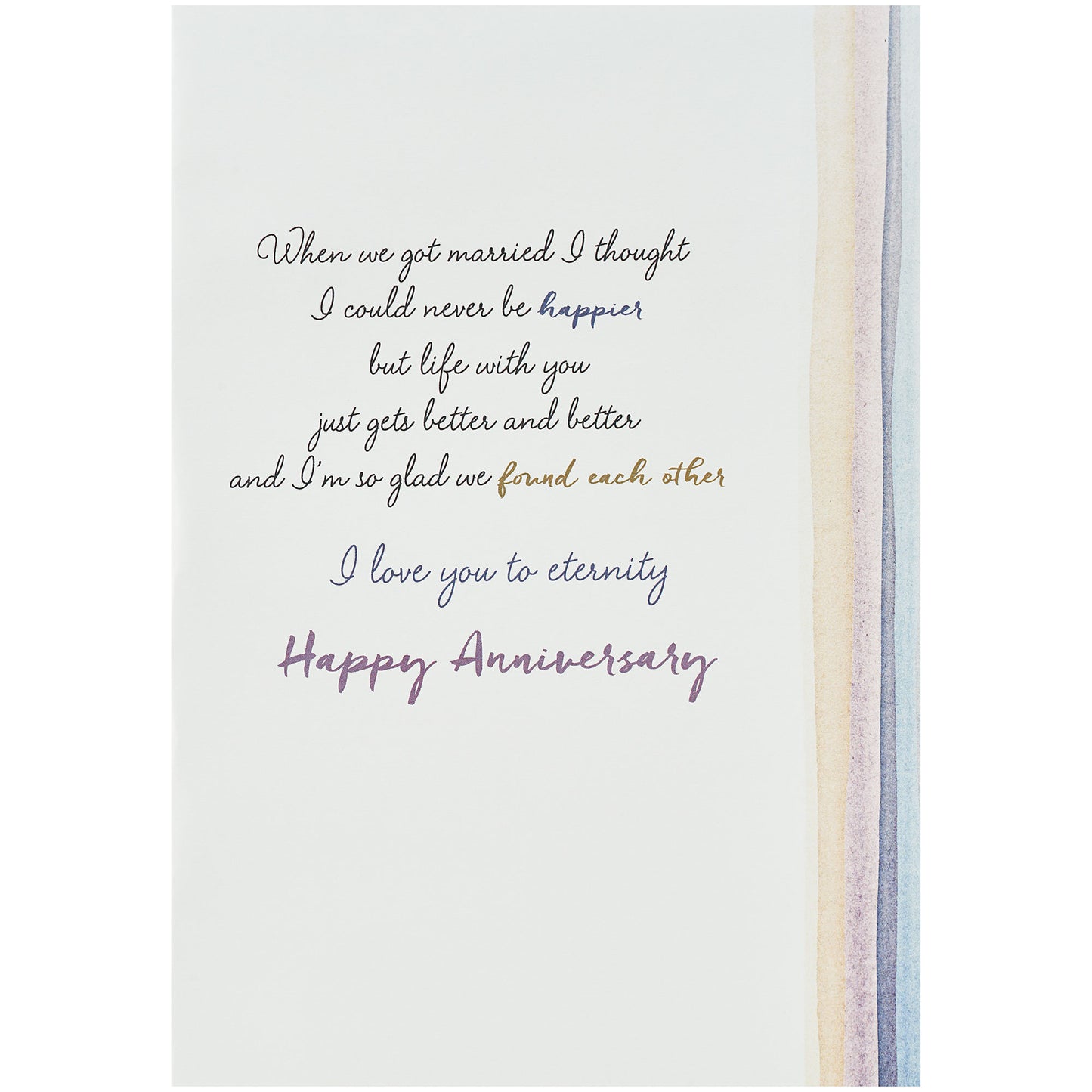 Anniversary Card for Husband
