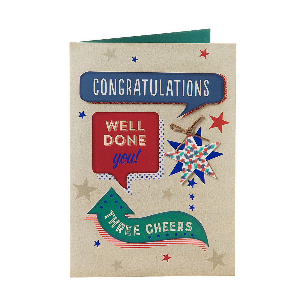 Contemporary Card Well Done