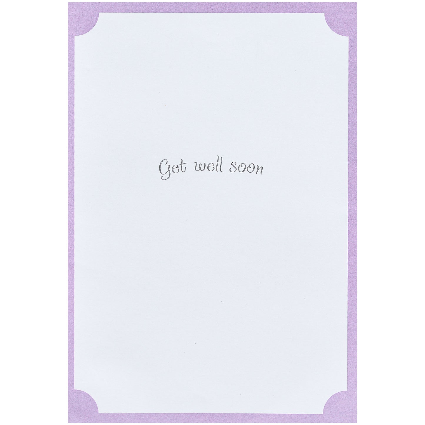 Traditional Get Well Card