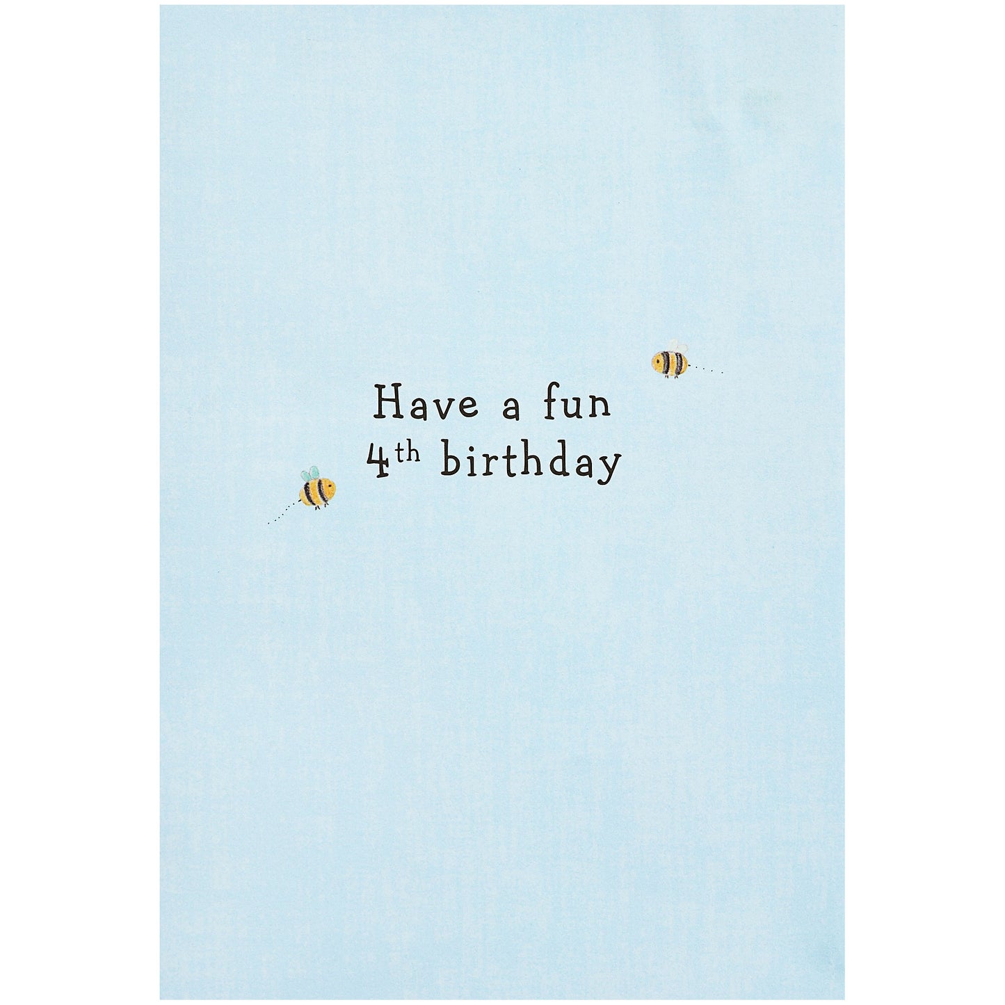 Cute Safari 4th Birthday Card