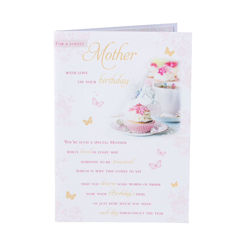 Traditional Lovely Mother Birthday Card