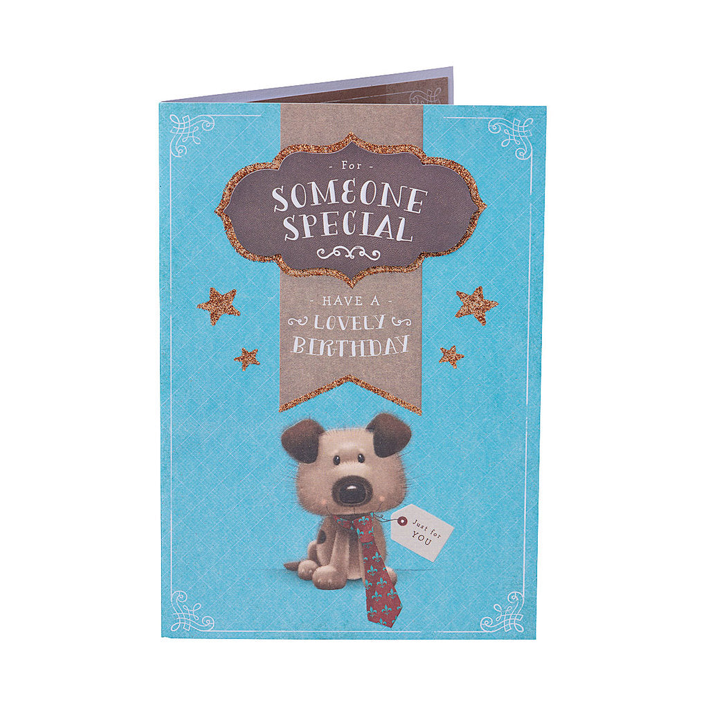 Cute Puppy Male Special Birthday Card