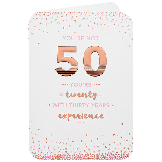 Funny 50th Birthday Card