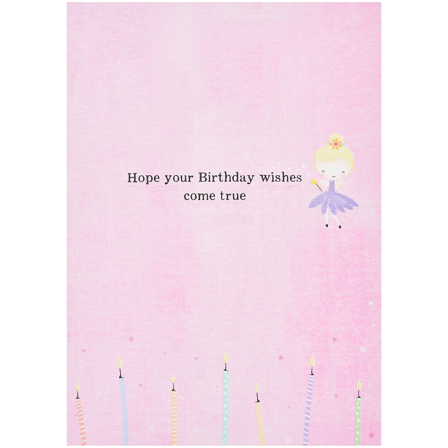 Cute Cake Birthday Card Girl