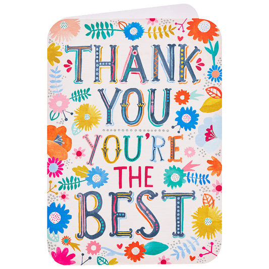 Thank You Card - You're the Best