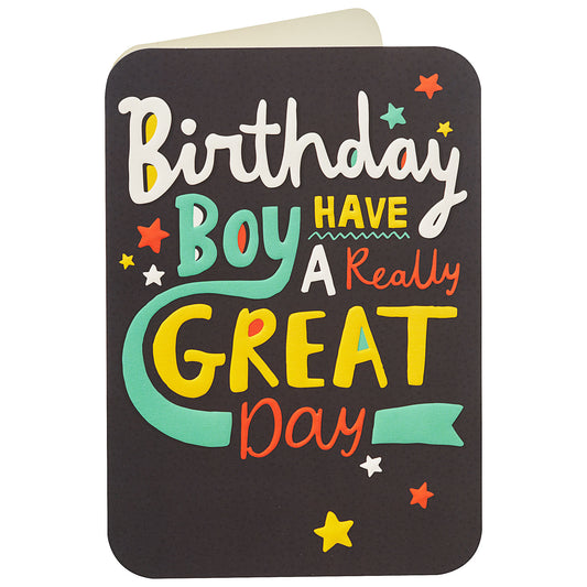 Traditional Boy Birthday Card