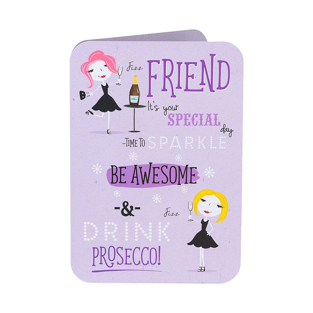 Cute Female Friend Birthday Card