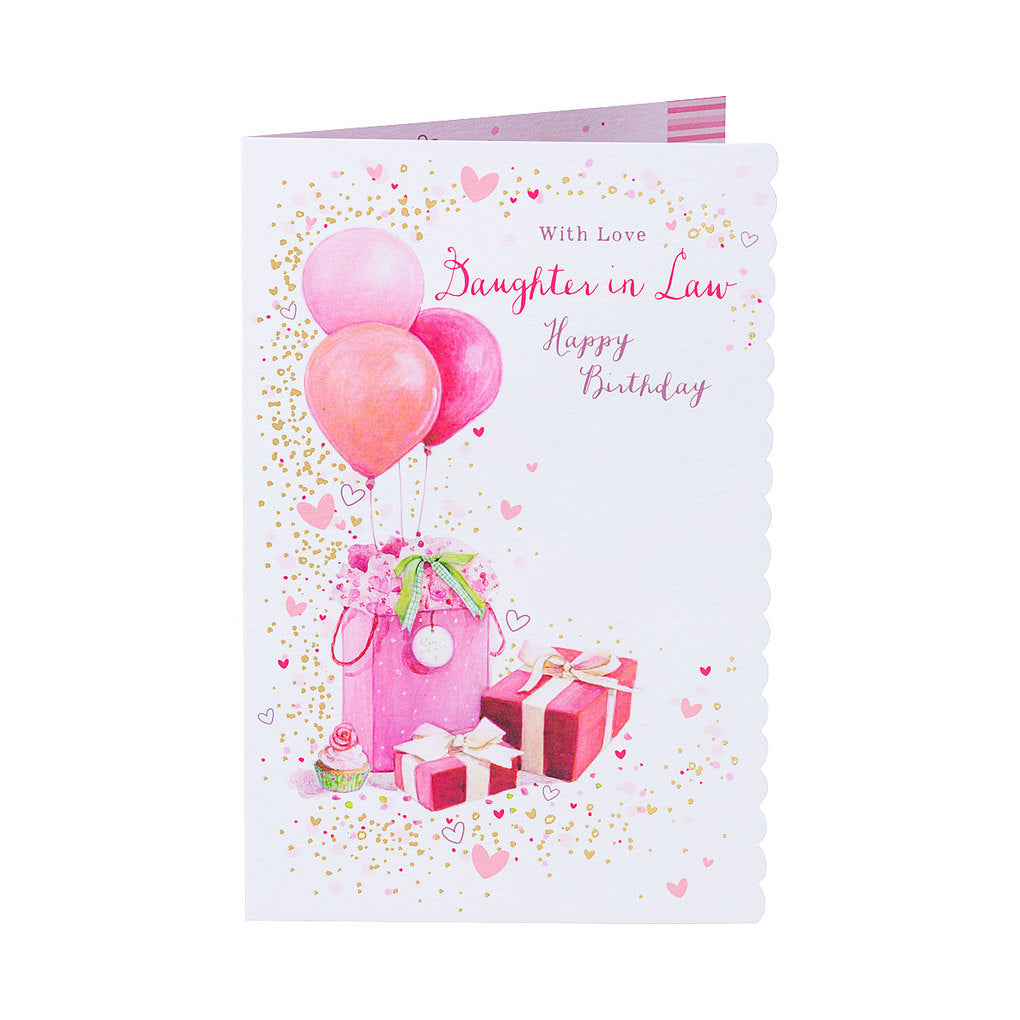 Traditional Daughter Inlaw Birthday Card
