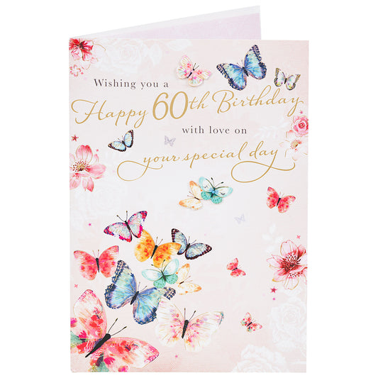 Happy 60th Birthday Card