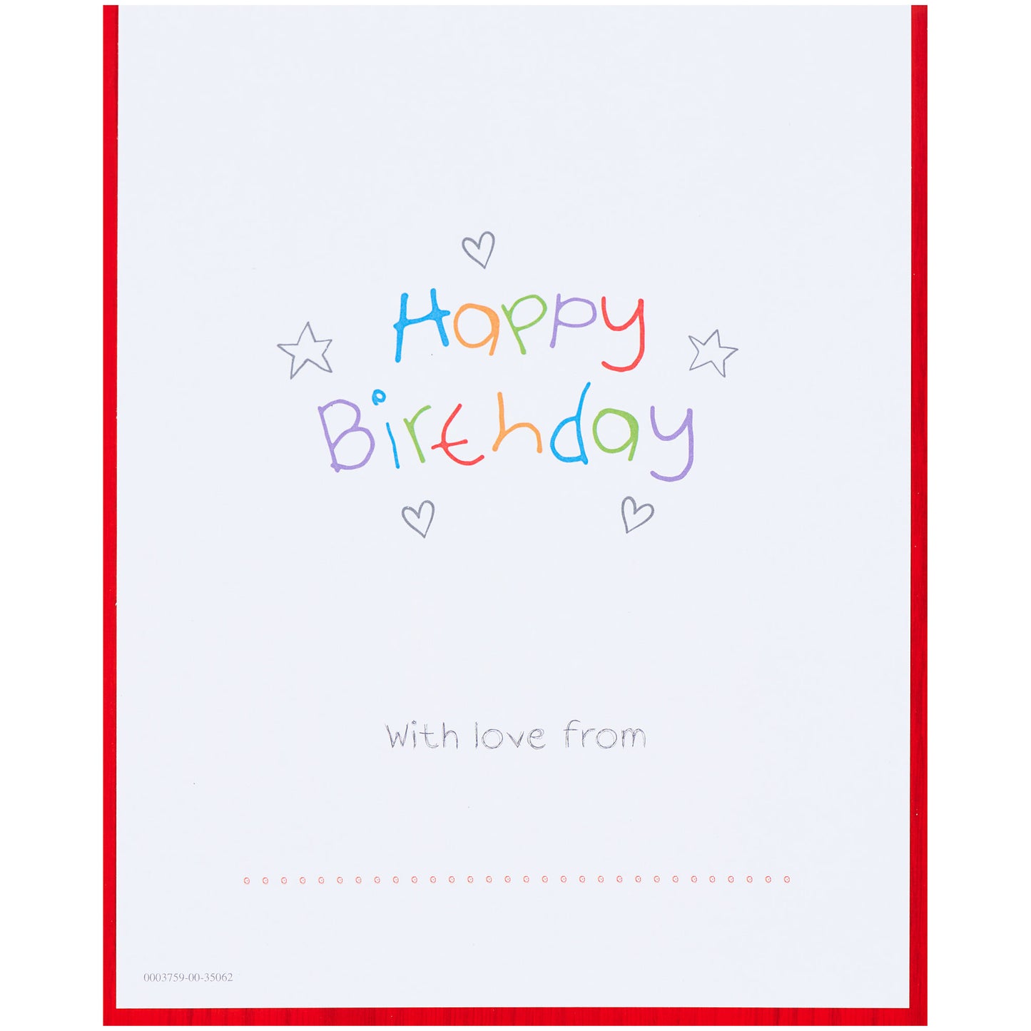 Contemporary Birthday Card Daddy