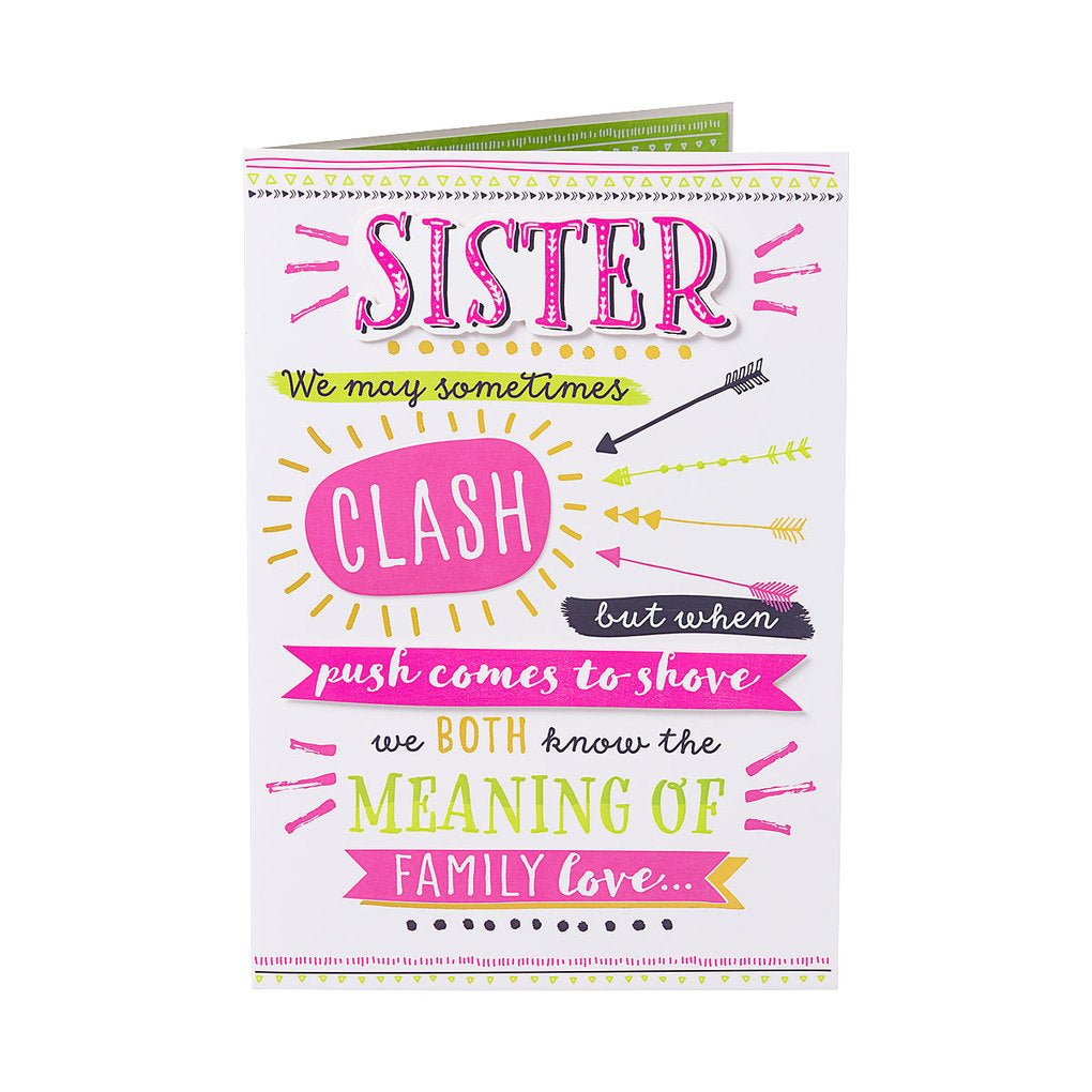 Cute Sister Greeting Card