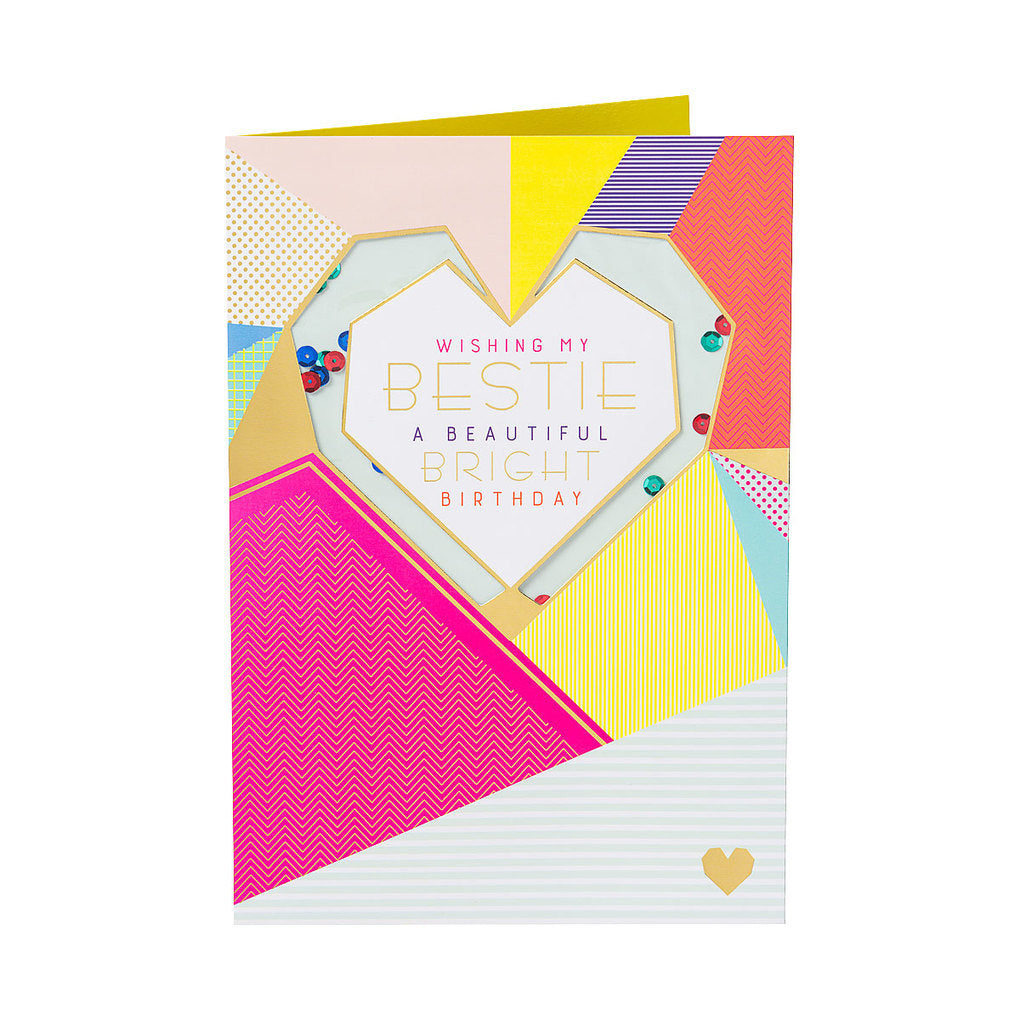 Traditional Bestie Birthday Card