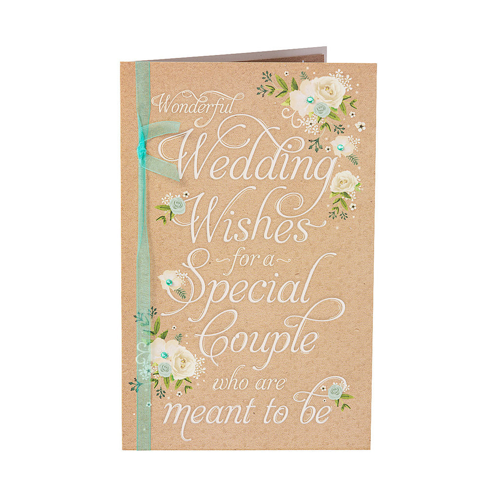 Traditional Wonderful Wedding Card