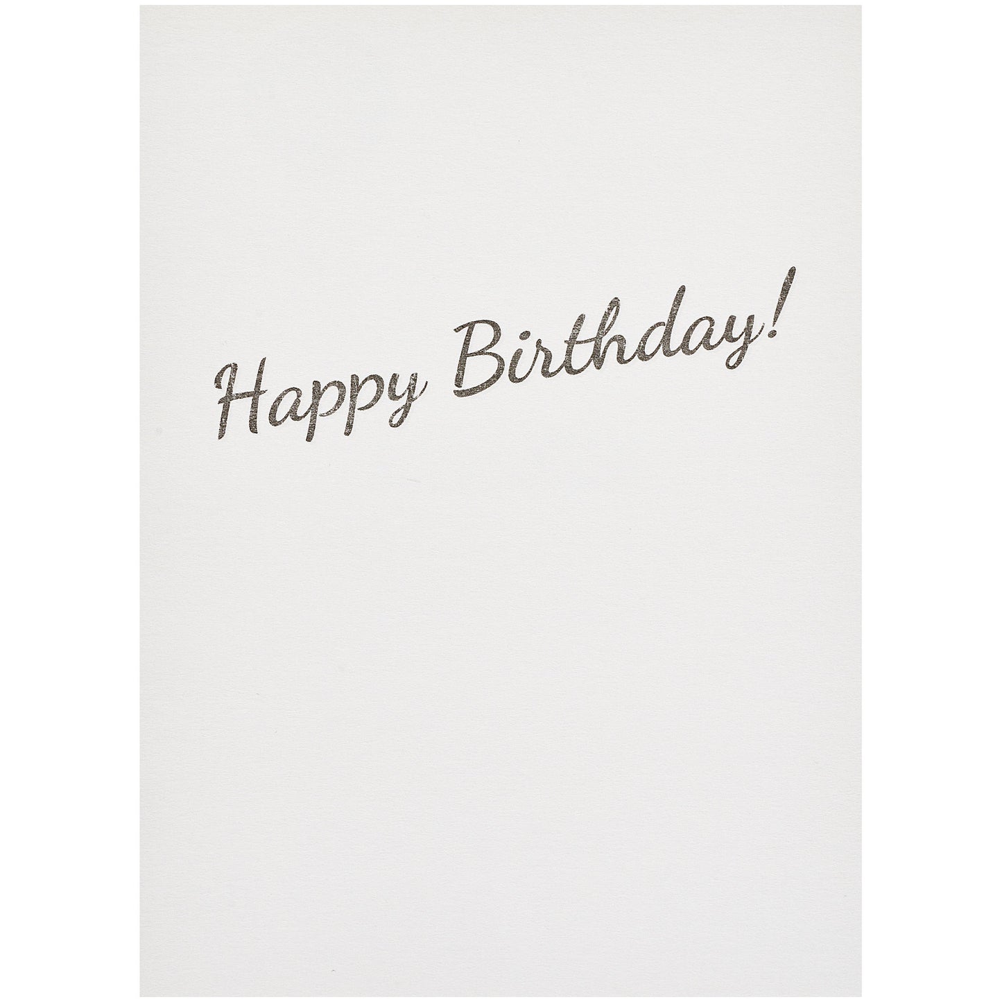 Funny Birthday Card Chocolate