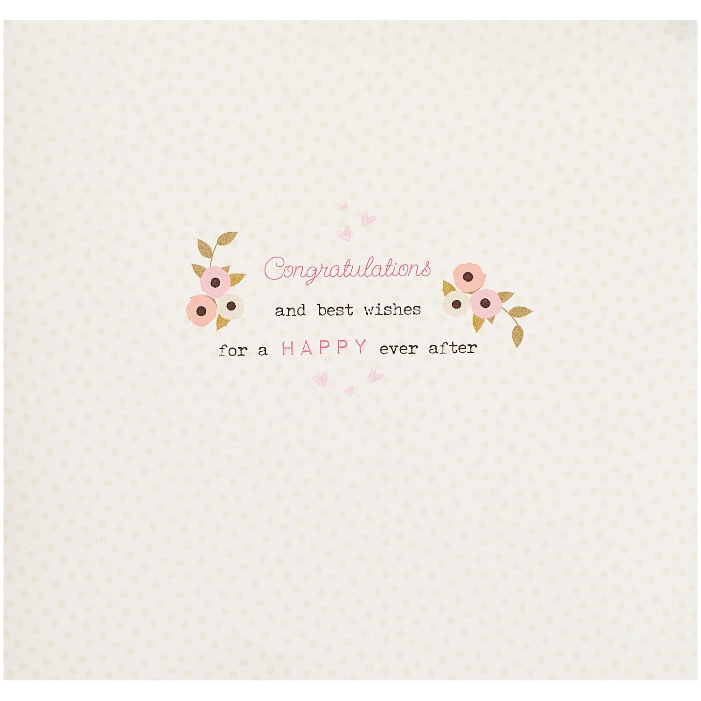 Cute Just Hitched Engagement Card