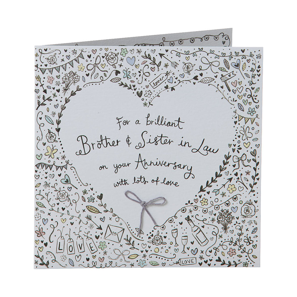 Traditional Bil Anniversary Card