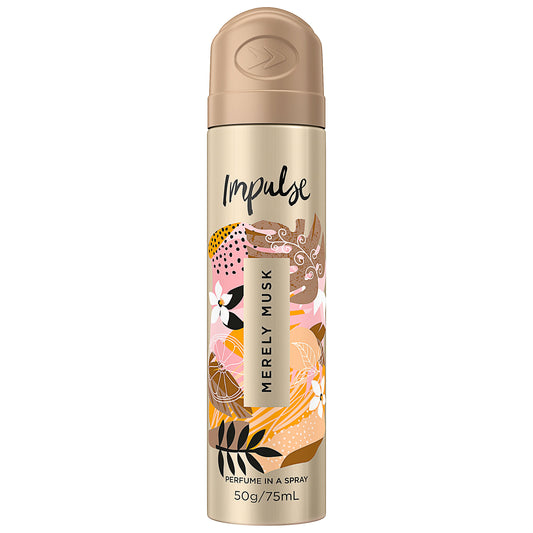 Impulse Body Spray Merely Musk 50g