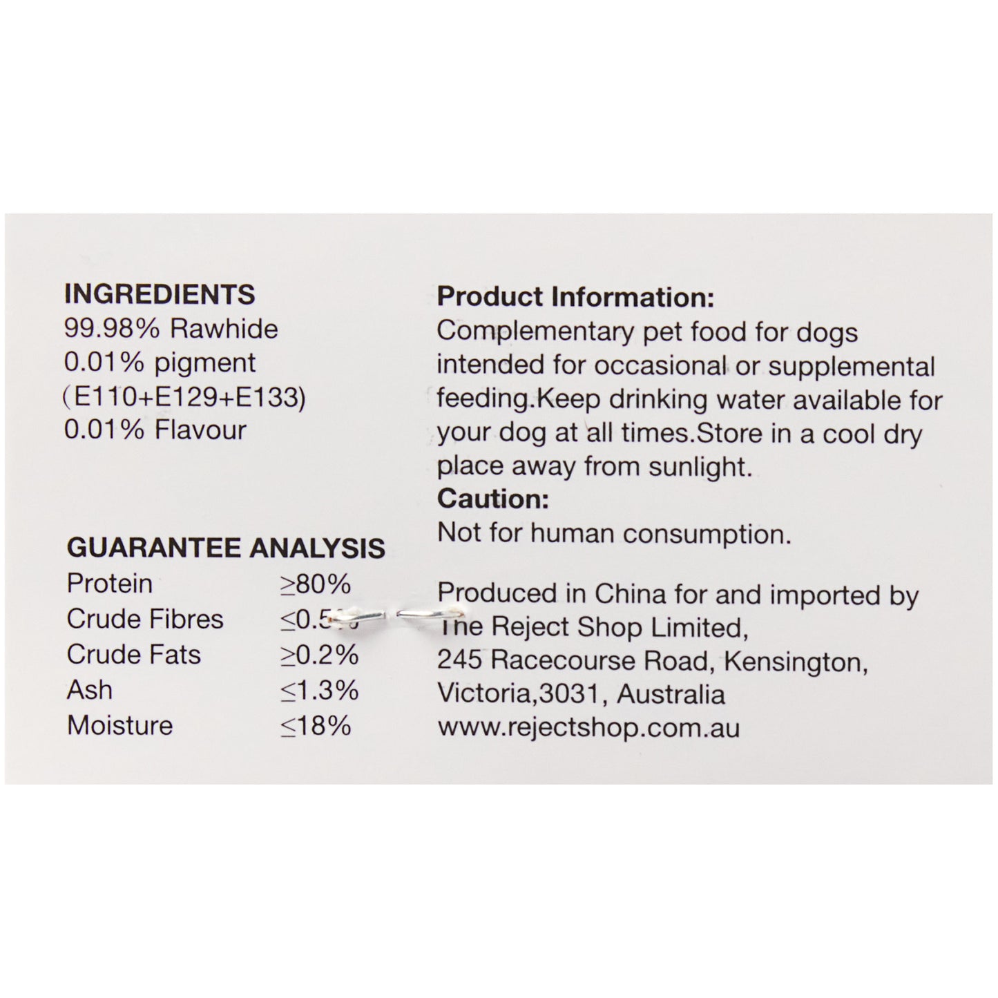 Pet Haven Rawhide Beef Sticks 450g