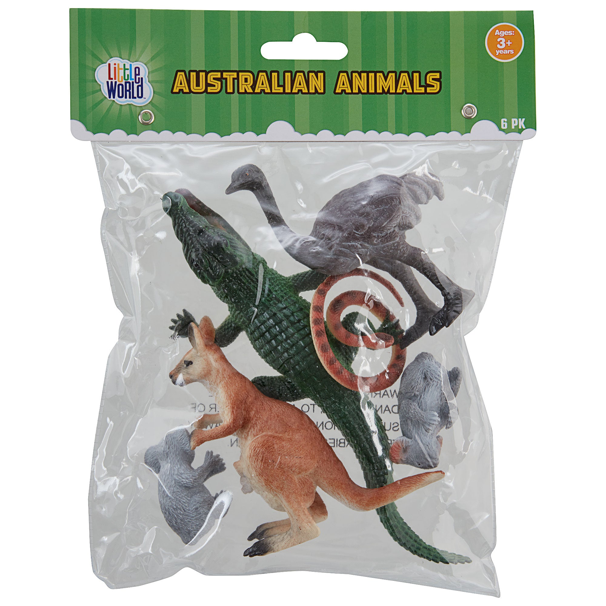 Australian Animal Figures 6pk The Reject Shop
