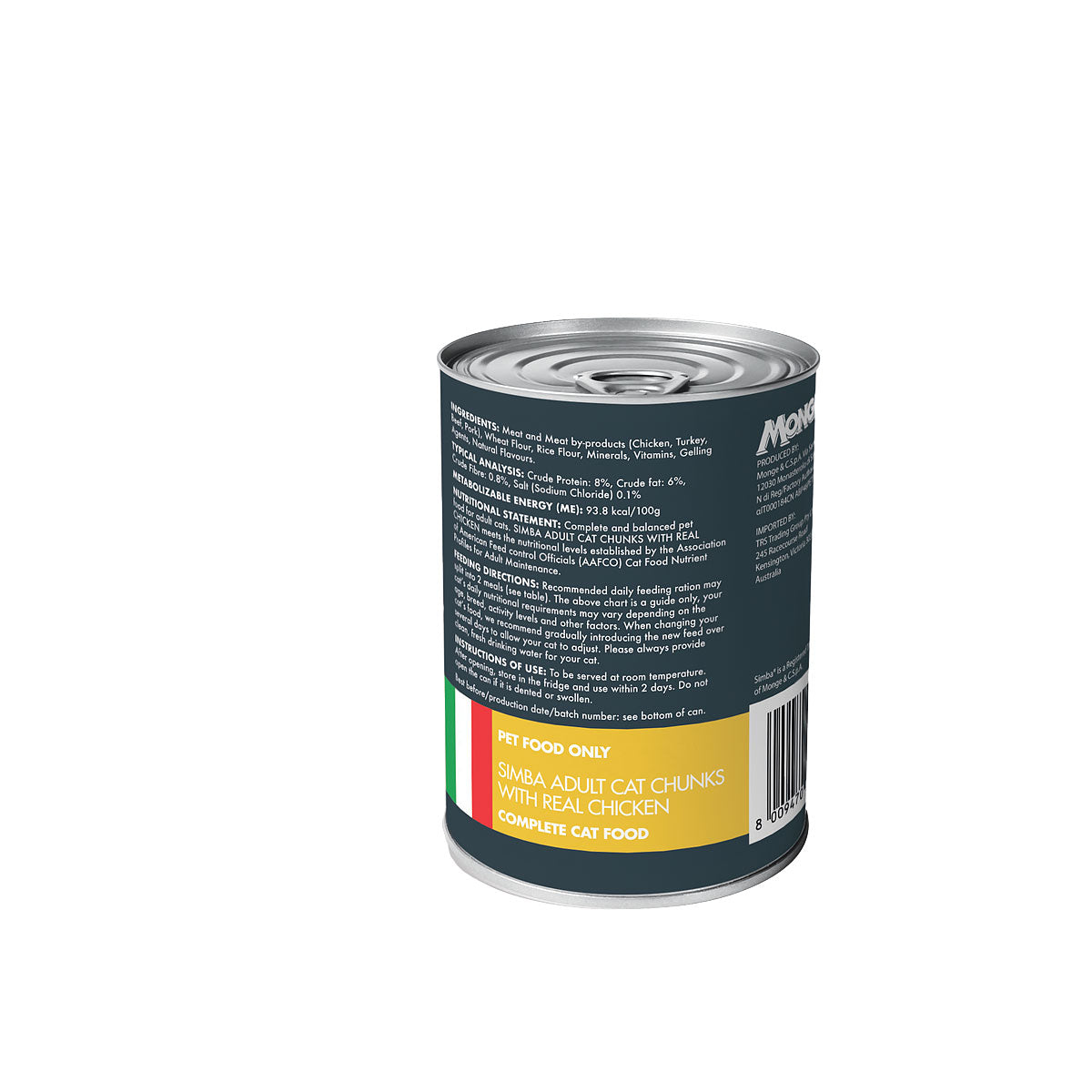 Simba Cat Food Chicken 415g
