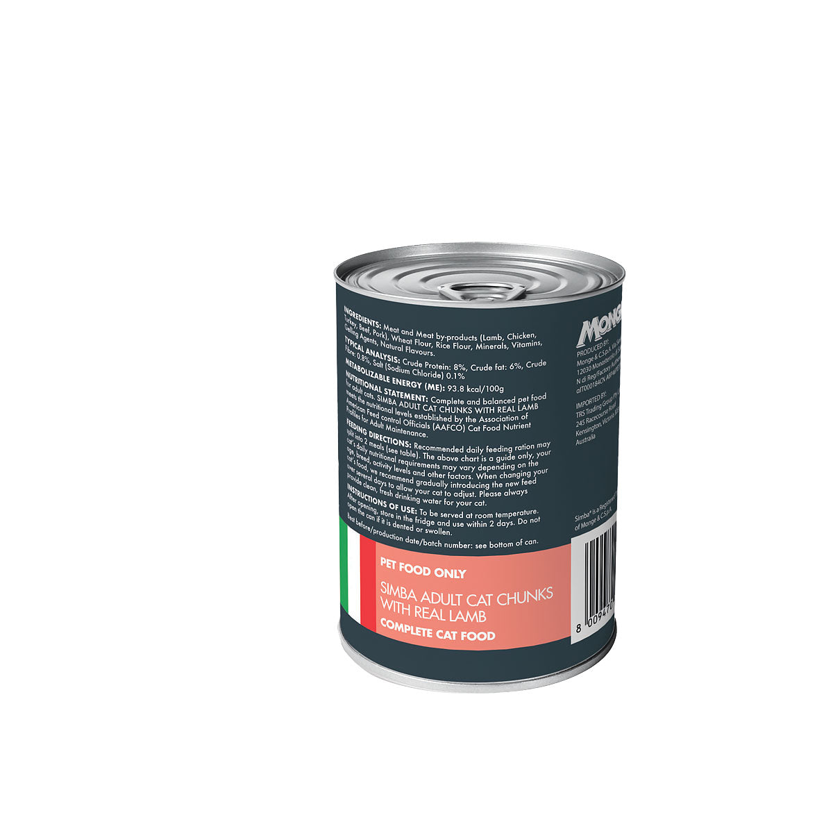 Simba Cat Food Lamb 415g