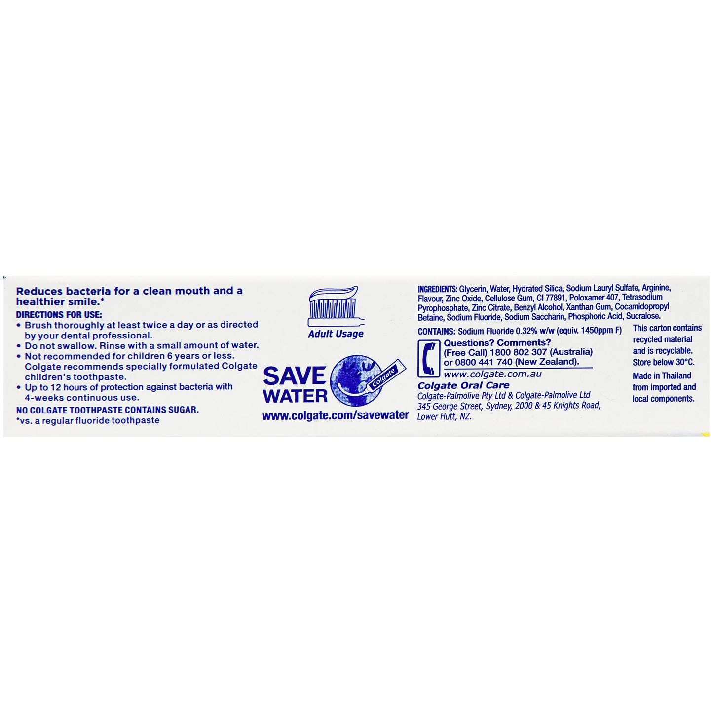 Colgate Total Original Toothpaste 40g