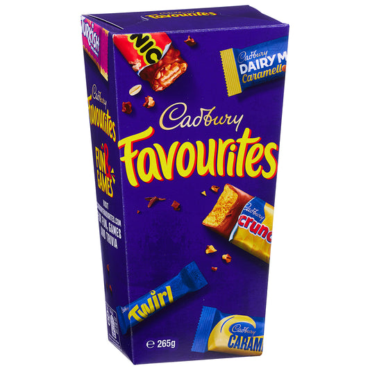 Cadbury Favourites Boxed Chocolate 265g