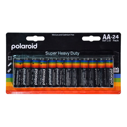 Polaroid Heavy Duty AA Batteries 24pk