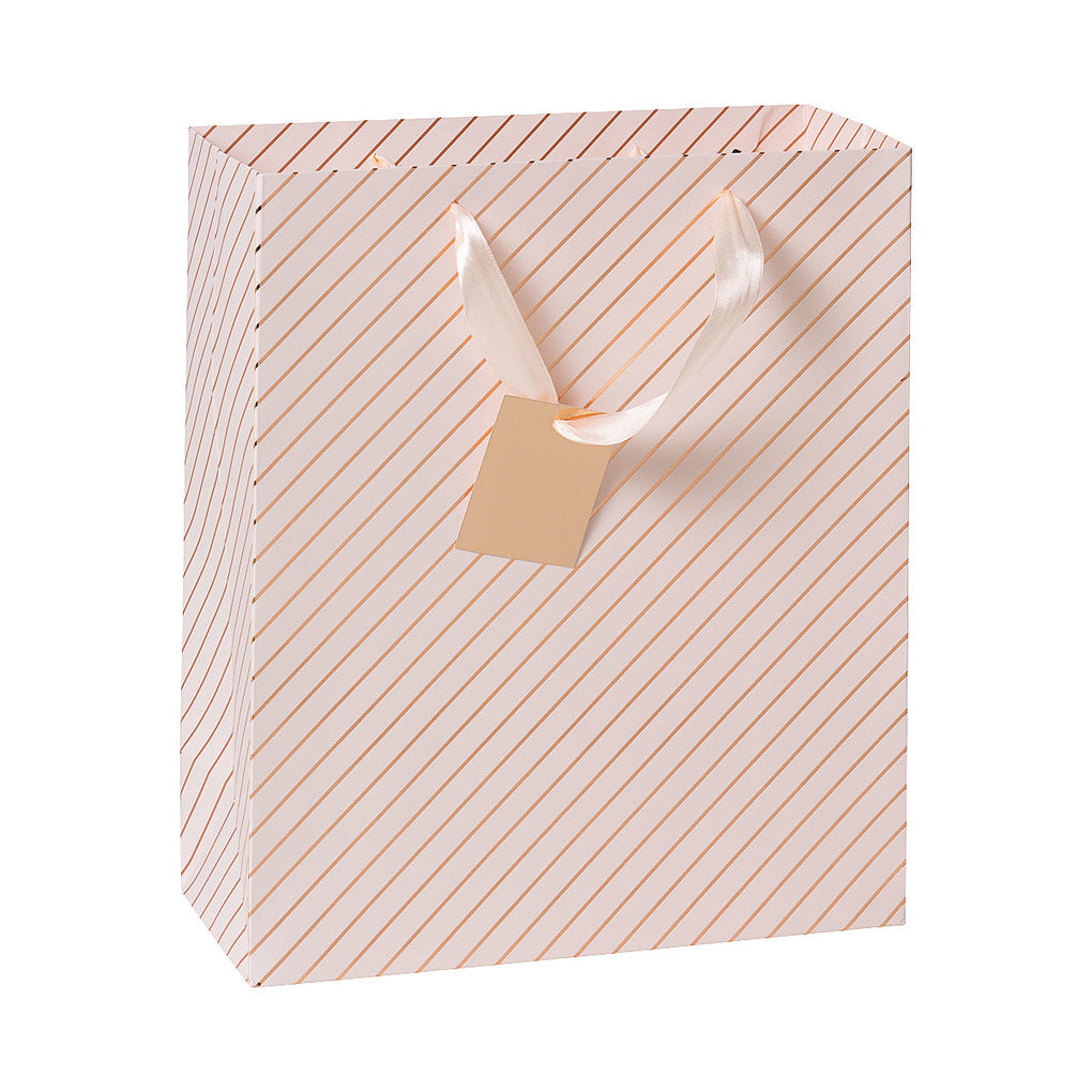 Large Foil Stripe Gift Bag The Reject Shop