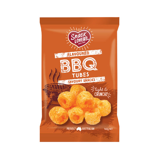 Snack Lovers BBQ Tubes 160g