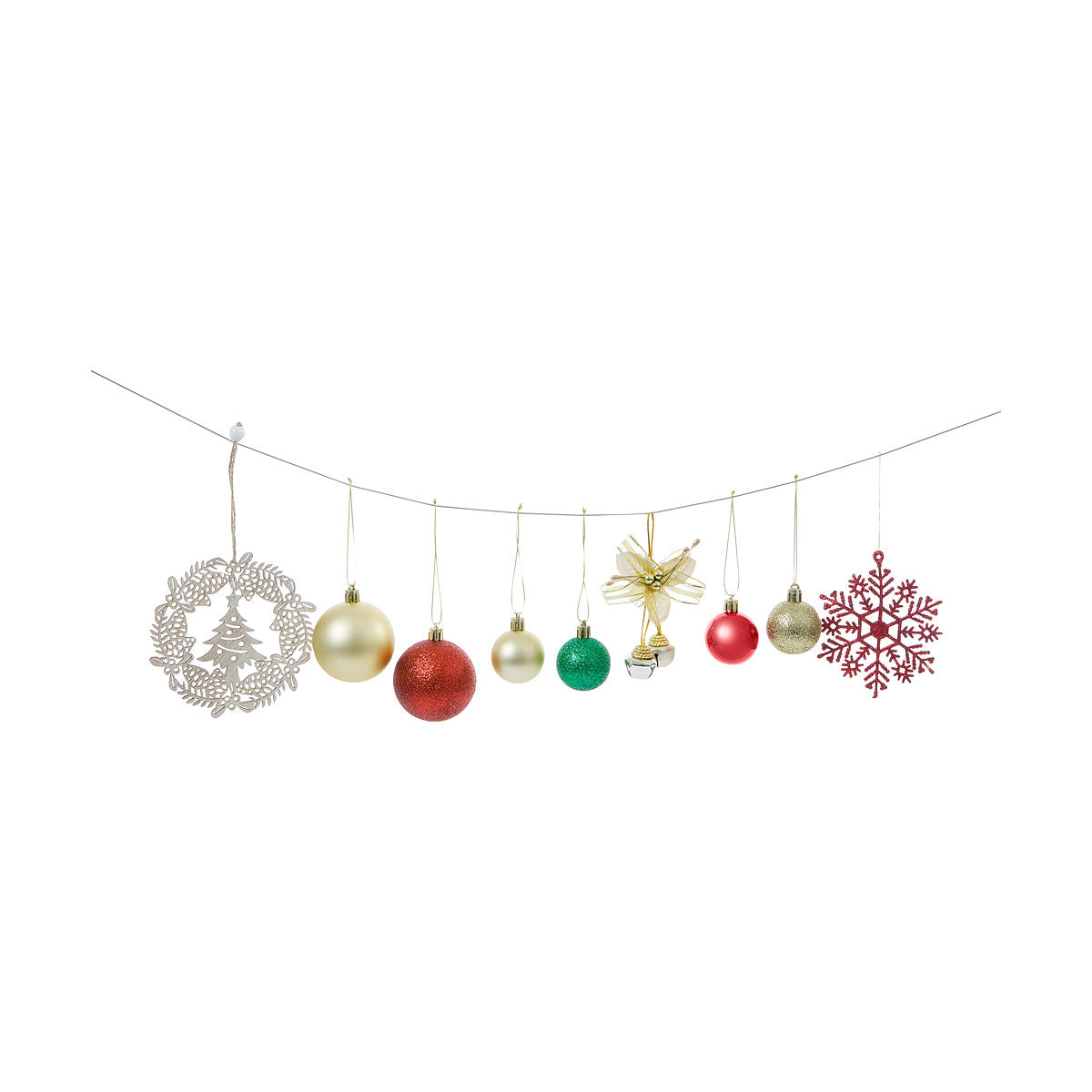 Baubles Gold 4cm 12pk