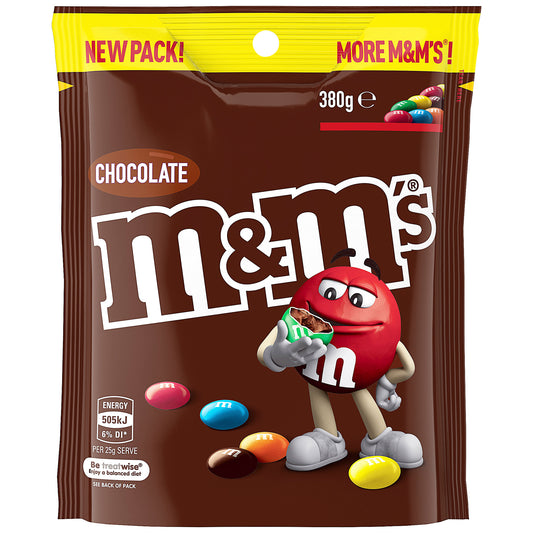 M&M's Milk Chocolate Share Bag 380g