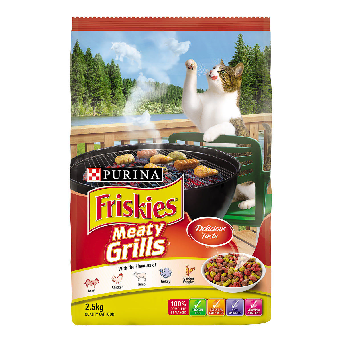 Friskies Adult Meaty Grills 2.5kg