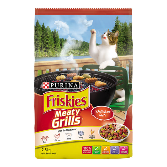 Friskies Adult Meaty Grills 2.5kg