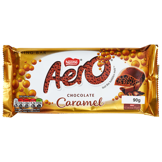 Nestle Aero Bar Milk Caramel 100g