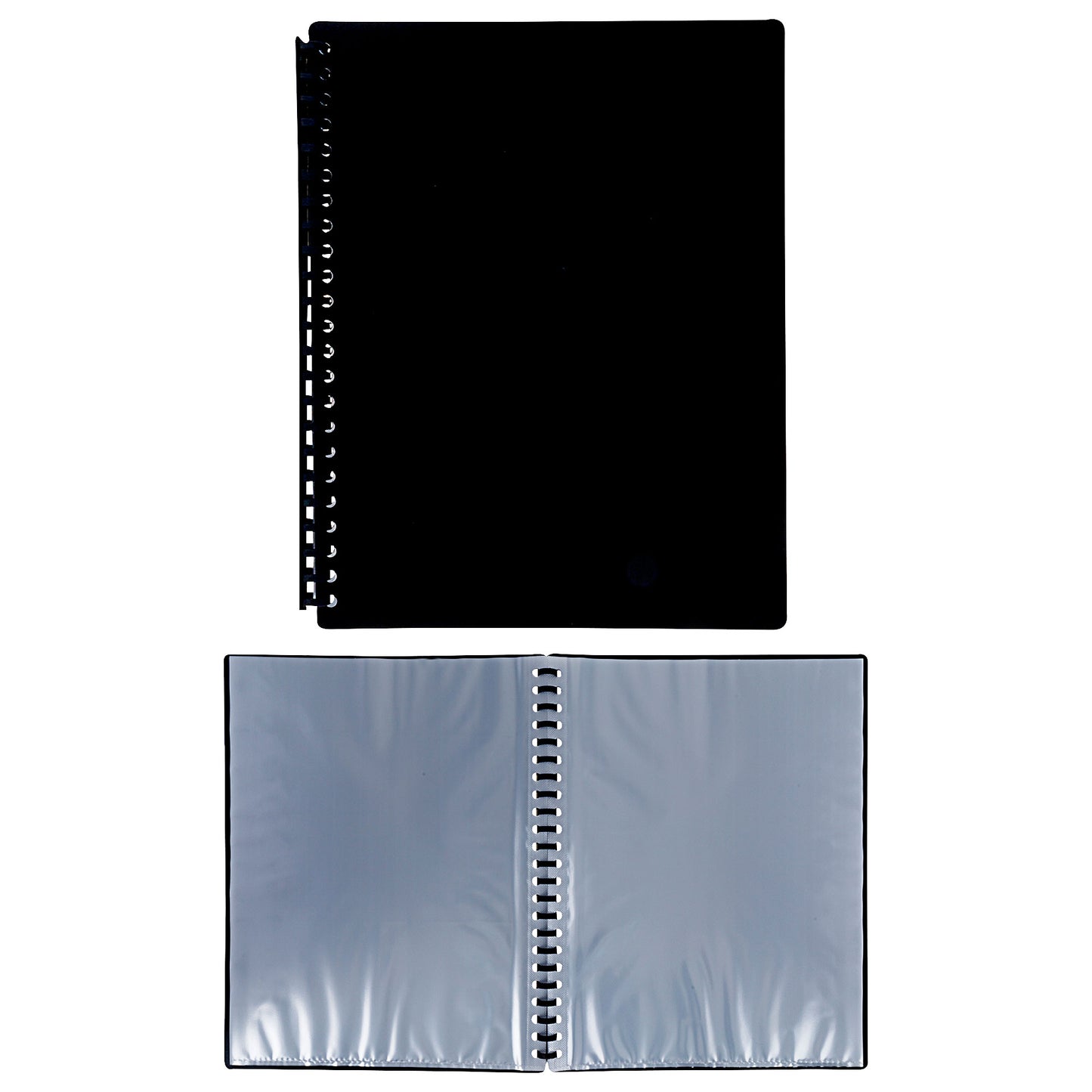 Display Book Pp Cover 20 pockets Black