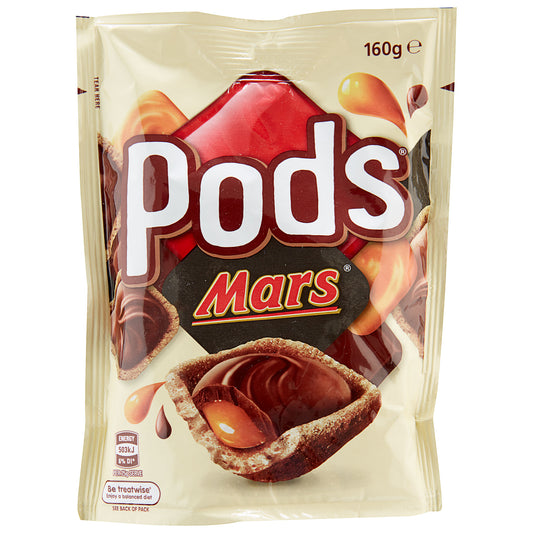 Pods Mars Chocolate Snacks Bag 160g