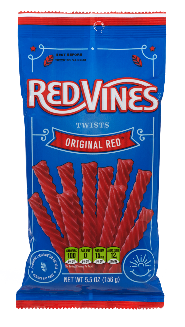 Red Vines Twist Original Bag 150g
