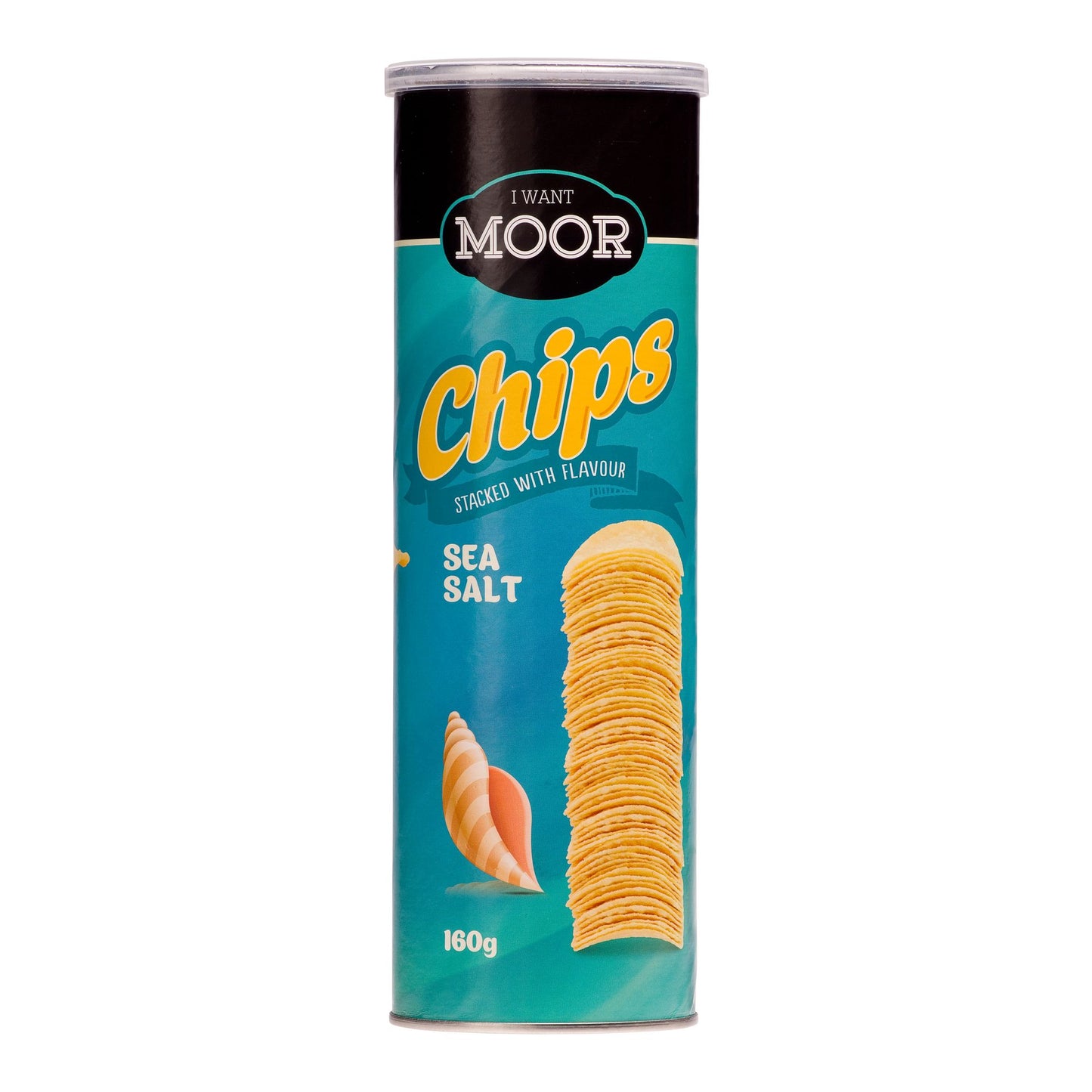 Moor Sea Salt Potato Chips 160g