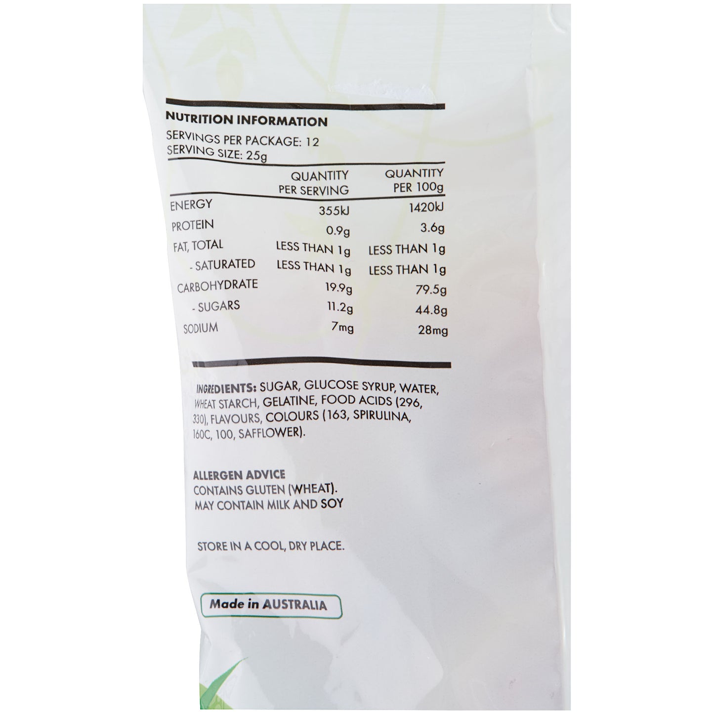 Candy Corner Snakes 300g