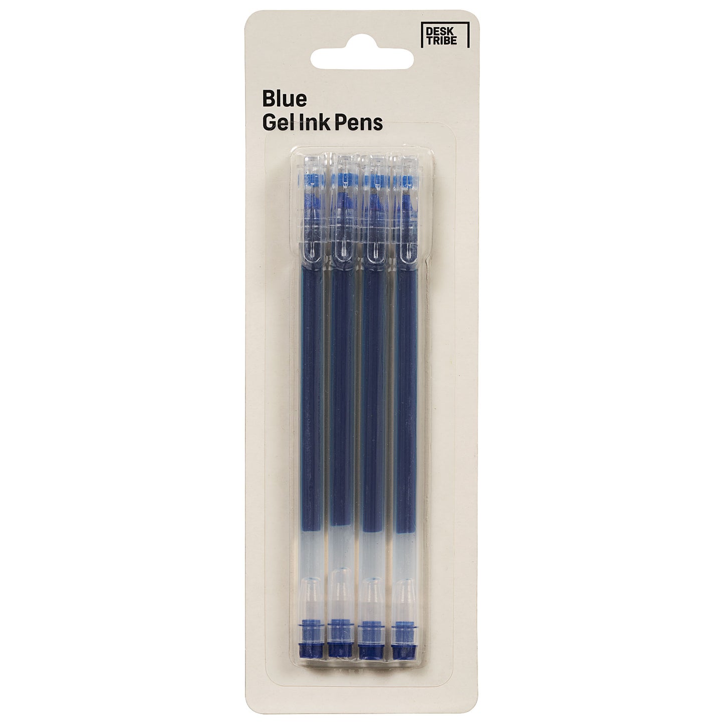 Desk Tribe Gel Pens Blue 4pk