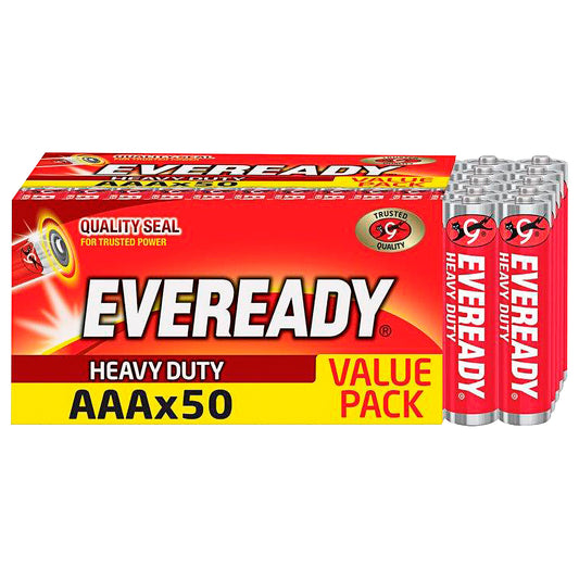 Eveready Heavy Duty AAA 50pk