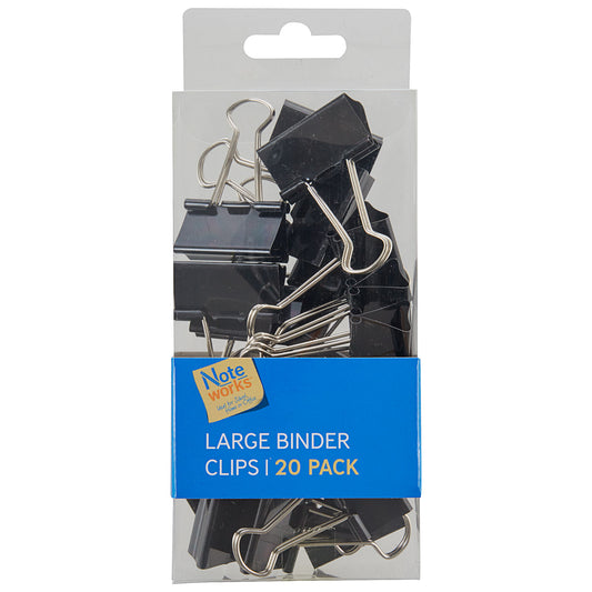 Large Binder Clips 20 Packs