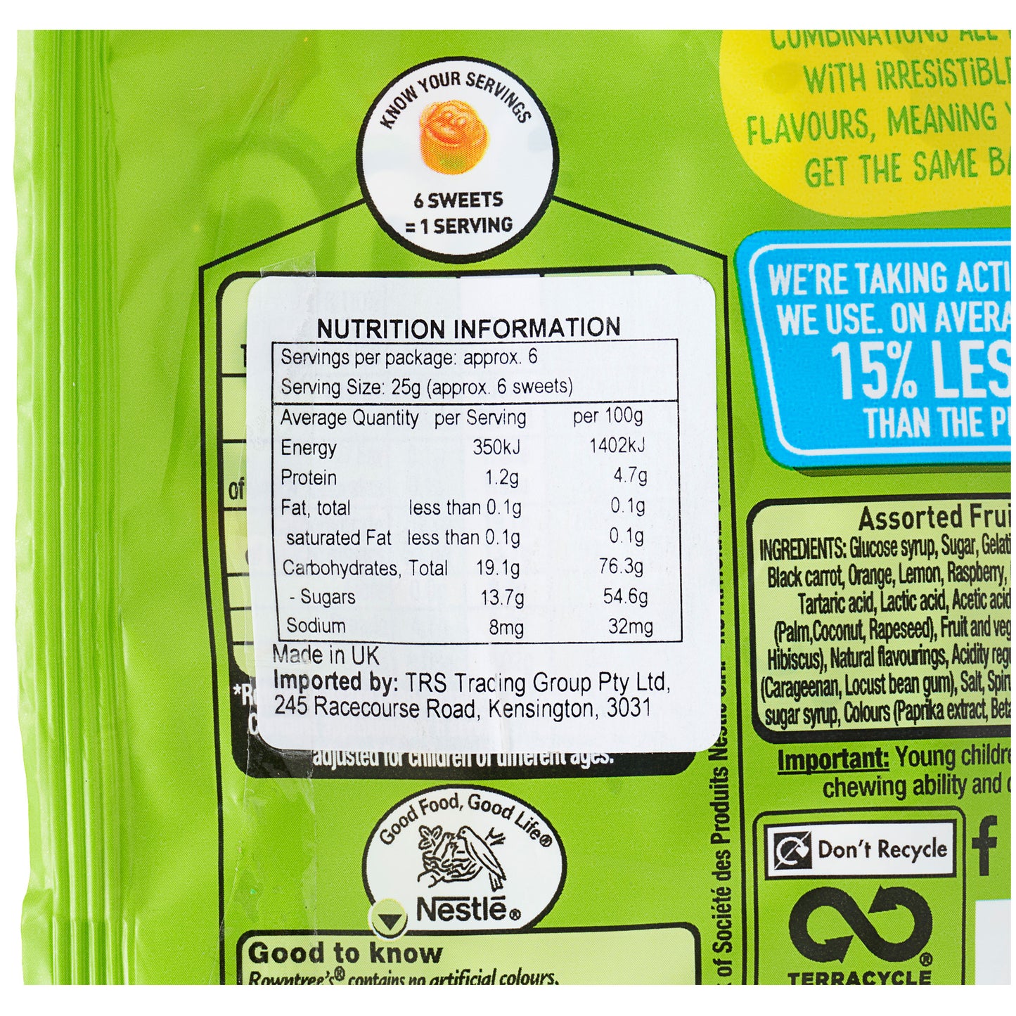 Rowntree's Randoms Bag 150g