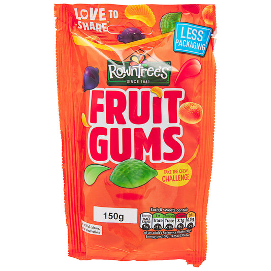 Rowntree's Fruit Gums Bag 150g