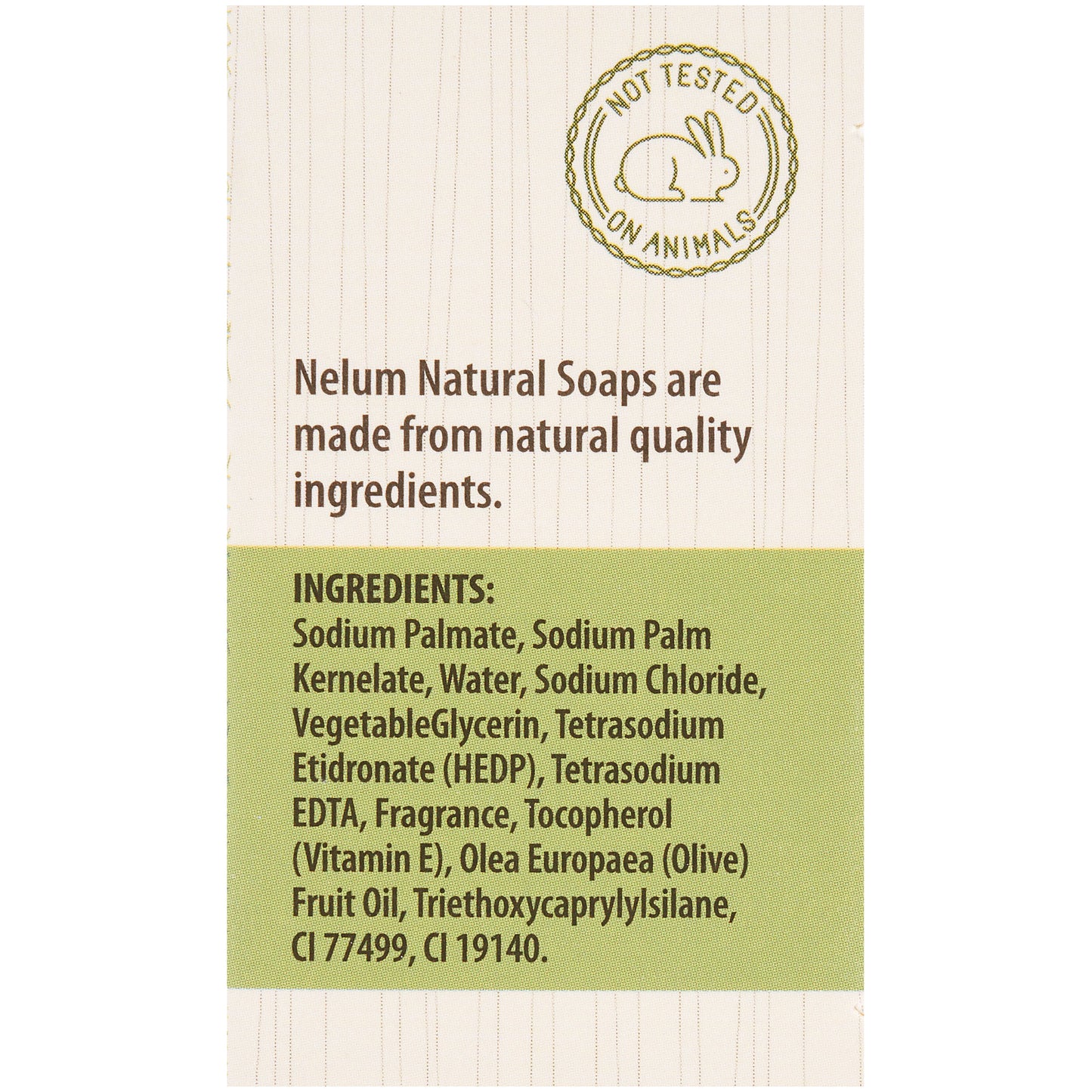 Nelum Natural Olive Oil Soap 100g