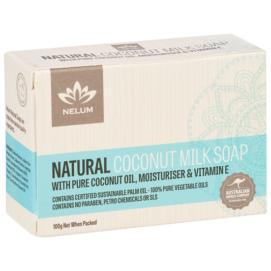 Nelum Natural Coconut Milk Soap 100g