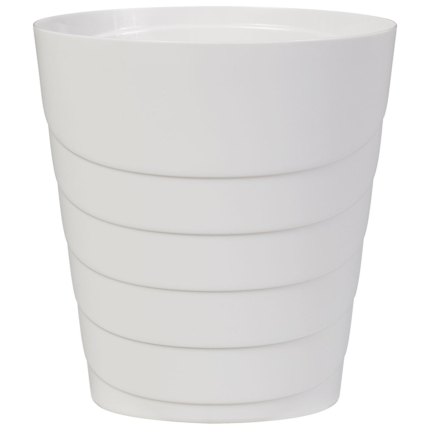 Waste Paper Bin Soft Grey 5L