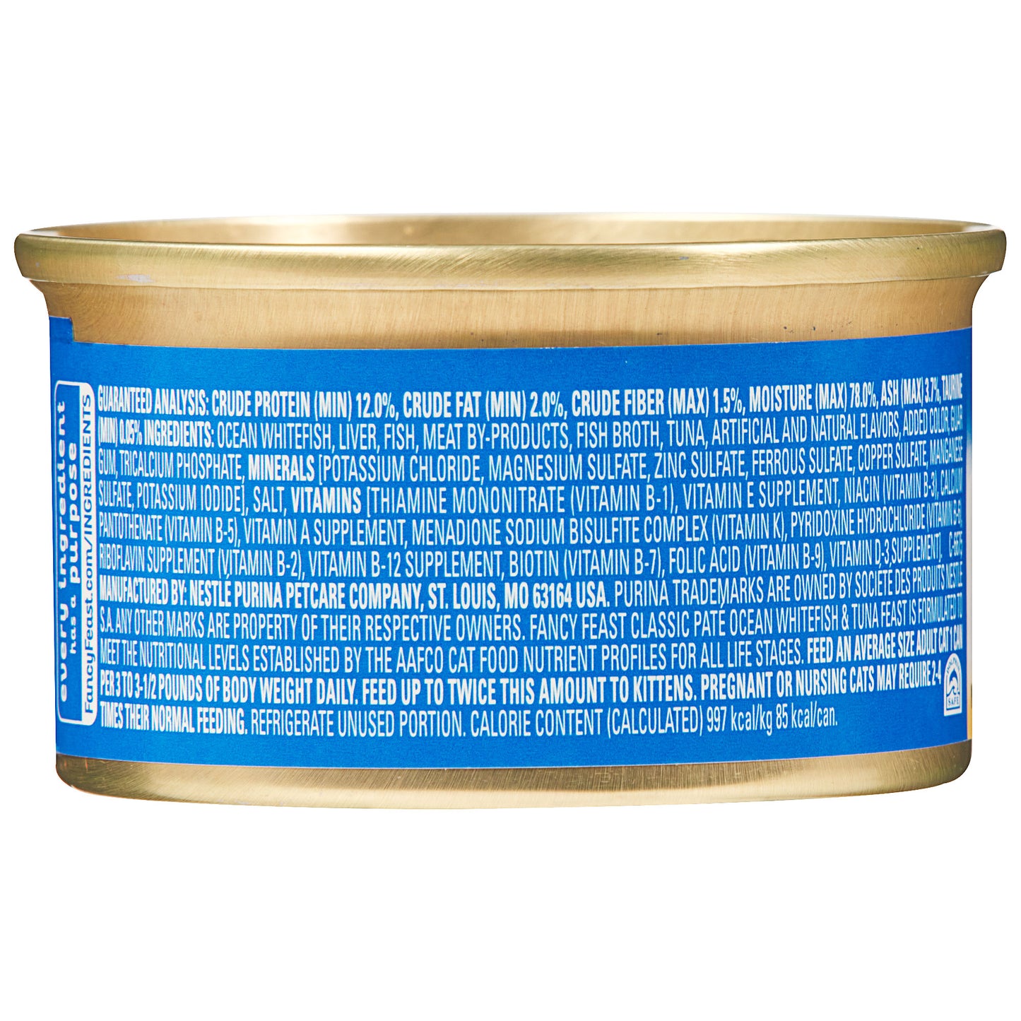 Fancy Feast Grilled Ocean White Tuna 85g