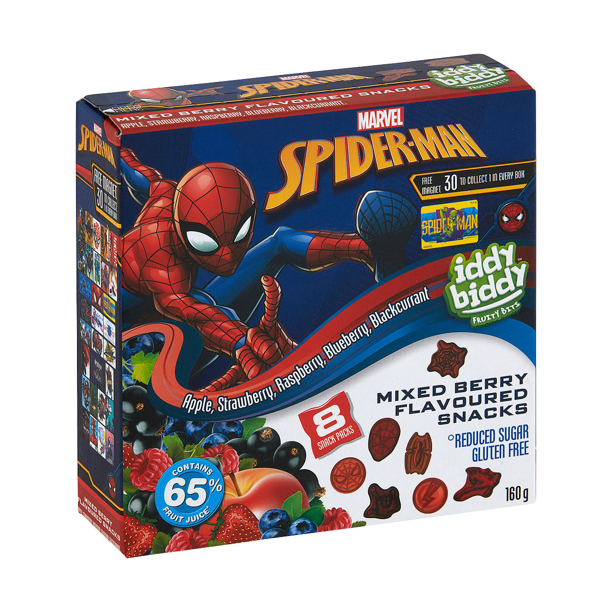 Marvel Spider-Man Iddy Biddy Fruity Bits